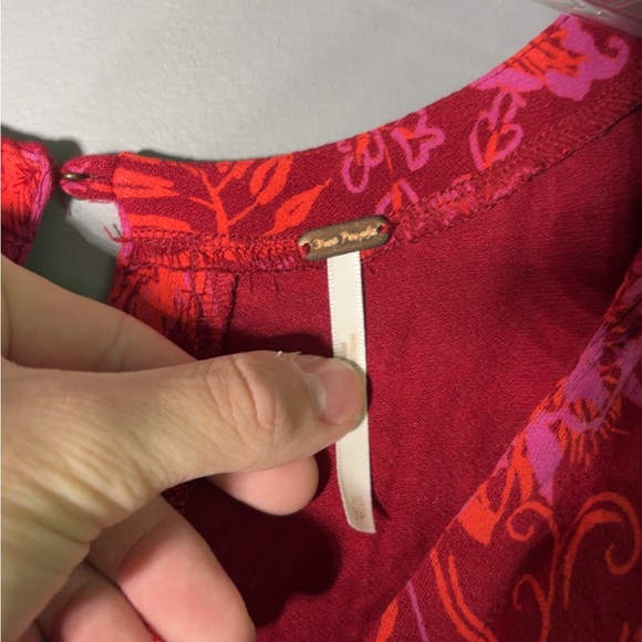 Free People Hello Lover Puff Sleeve Top Size XS - Picture 4 of 4